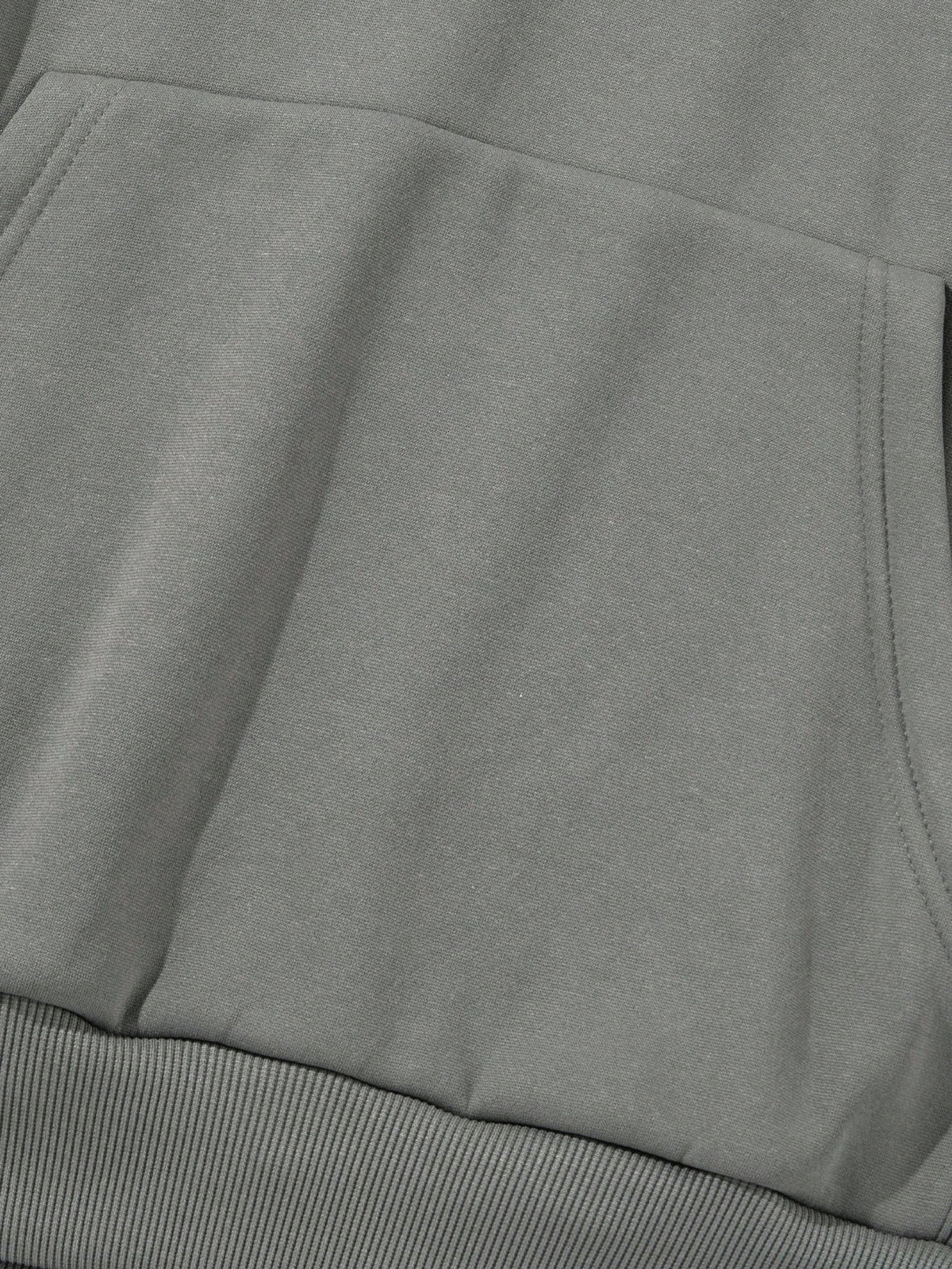 Men'S Fashionable Solid Color Hoodie